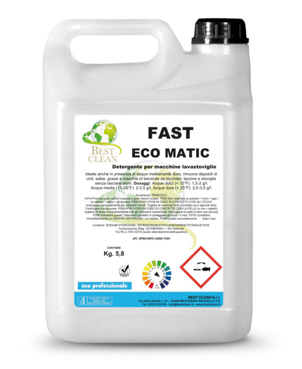 FAST ECO MATIC TANICA KG. 5,8